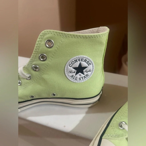 Converse Chuck Taylor All Star 70 High Top Sneaker Citron W10 M8 NIB. - Picture 10 of 12